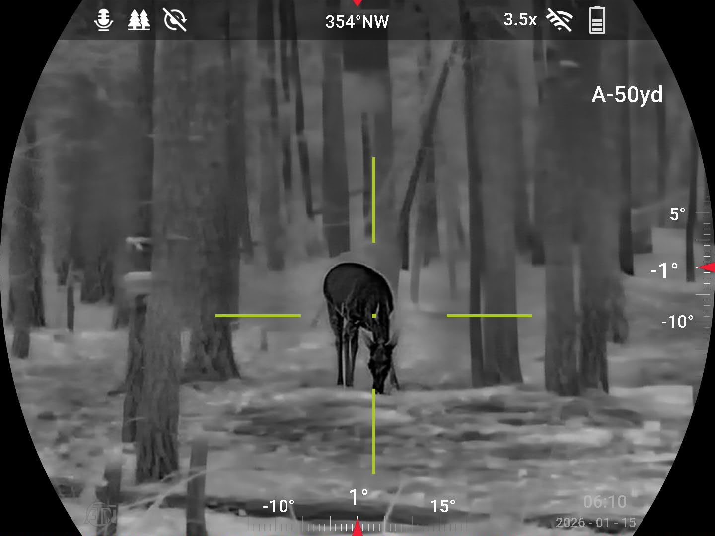 ATN Thor 6 Mini Thermal Imaging Rifle Scope, Hog & Coyote Hunting customer photo 2