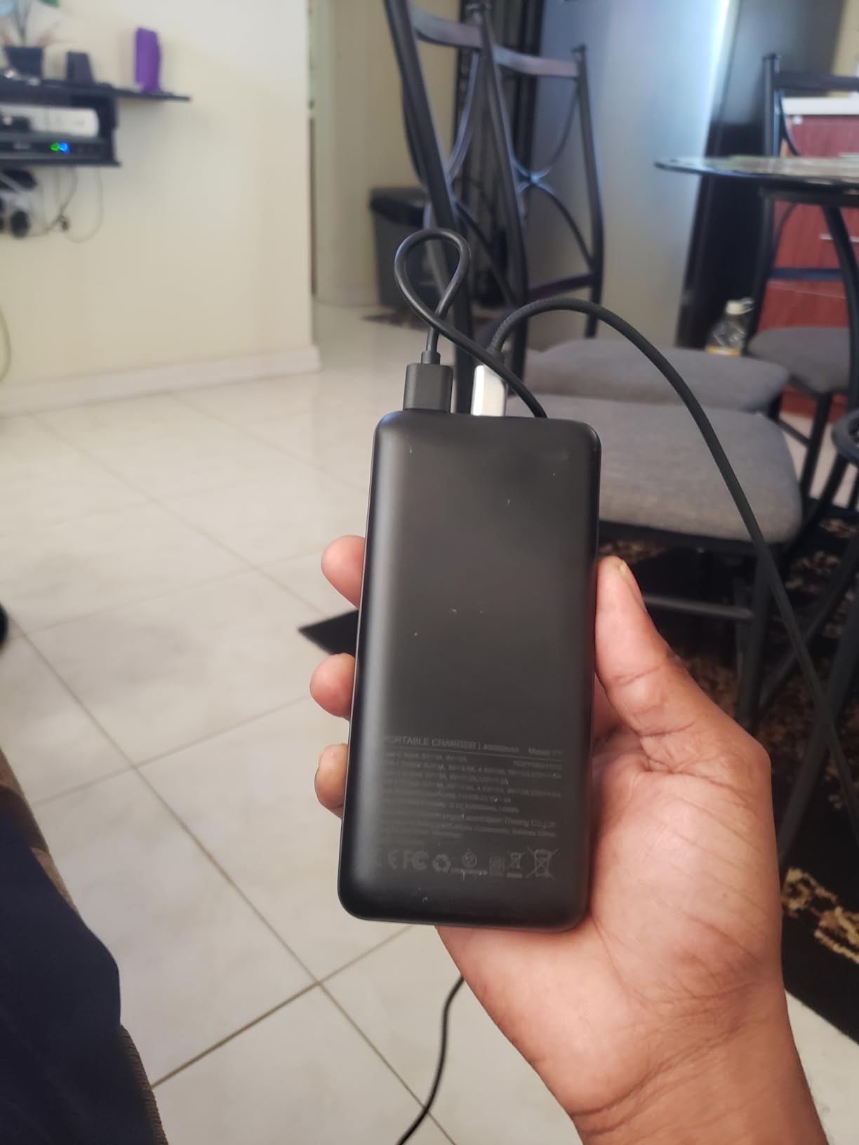 IAPOS 60000mAh 22.5W Fast Charge Portable Charger, for 5-Devices Power Bank customer photo 2