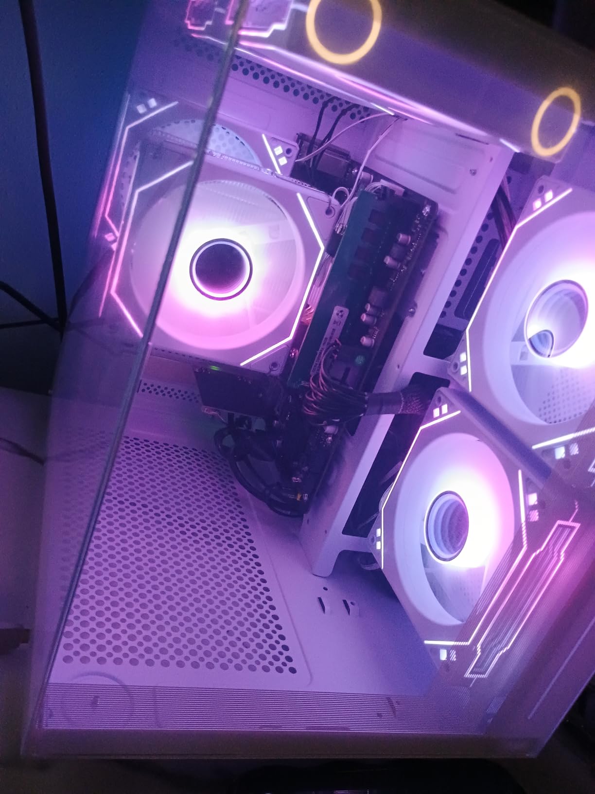 suevery Prebuilt Desktop PC Tower Computer AMD Ryzen5 WiFi6 customer photo 2