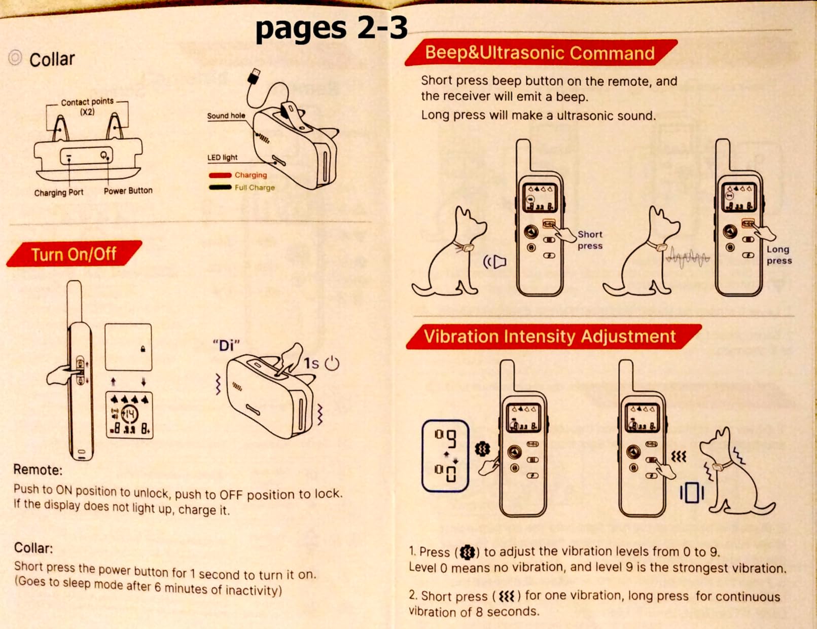 Htcuto Wireless Dog Fence System for 2 Dogs Electric Dog Fence customer photo 2