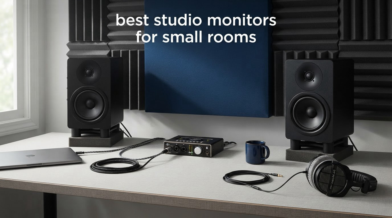 best studio monitors for small rooms
