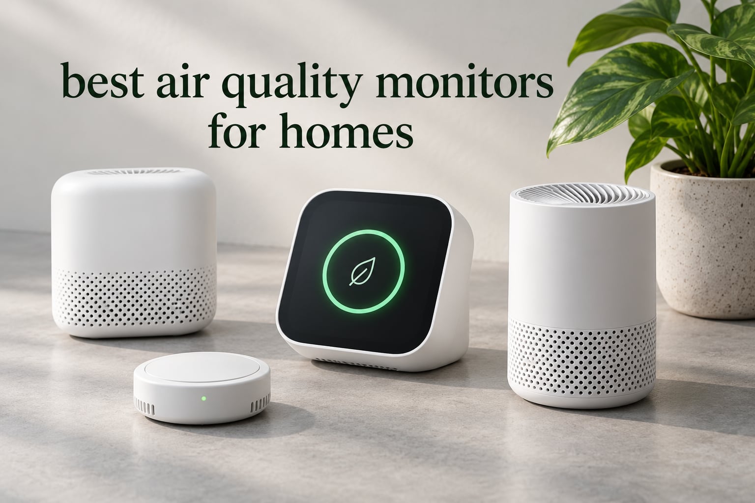 best air quality monitors for homes