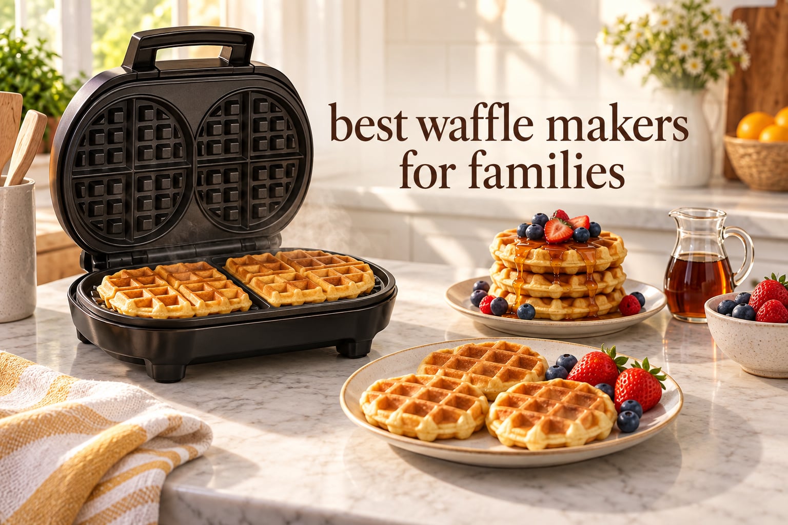 best waffle makers for families
