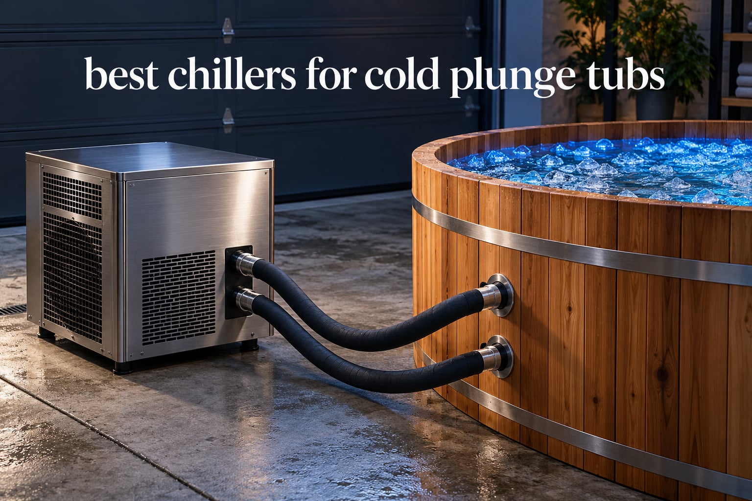 best chillers for cold plunge tubs