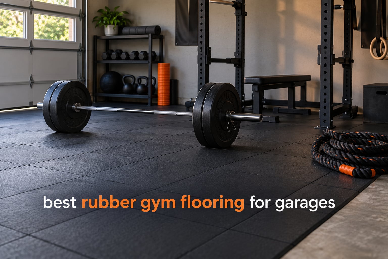 best rubber gym flooring for garages