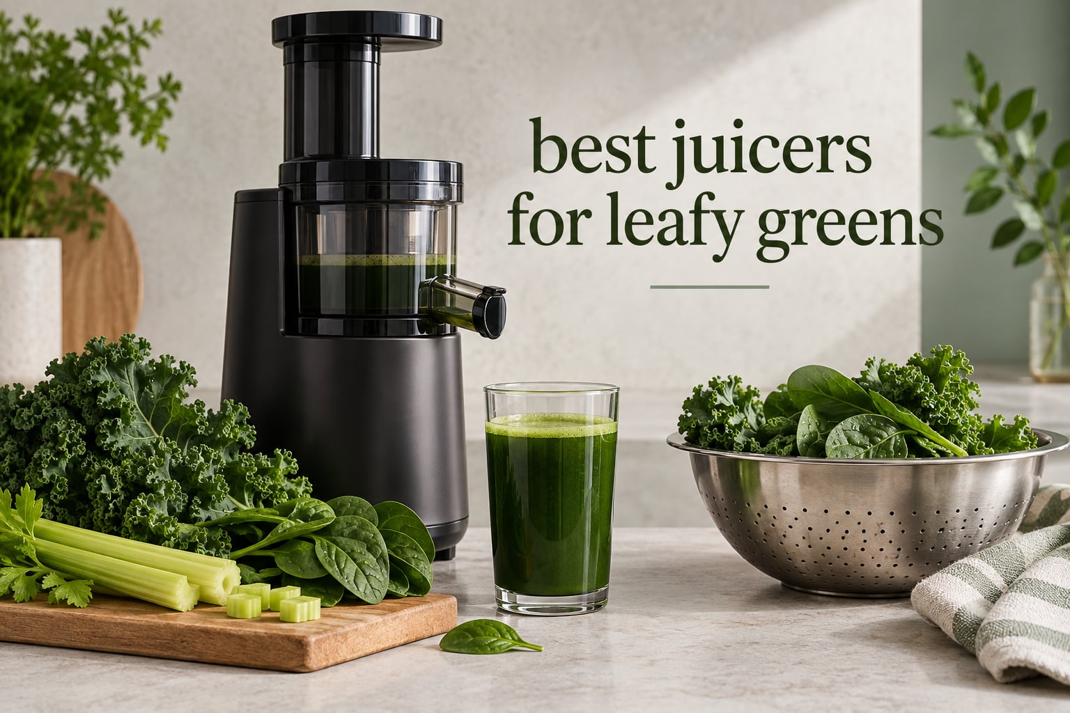 best juicers for leafy greens