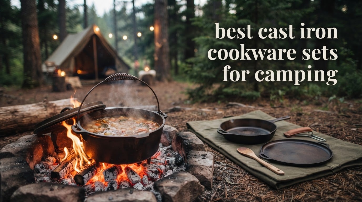 best cast iron cookware sets for camping