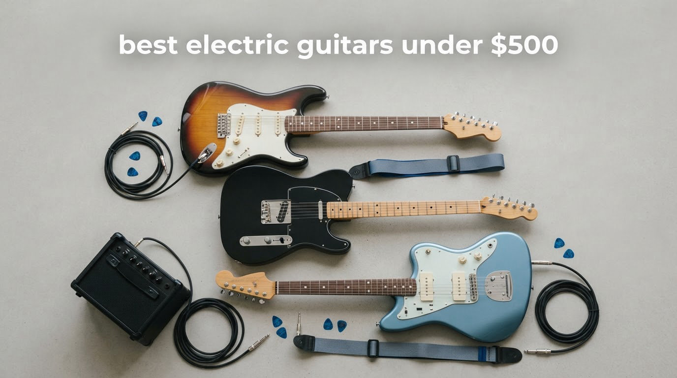 best electric guitars under $500