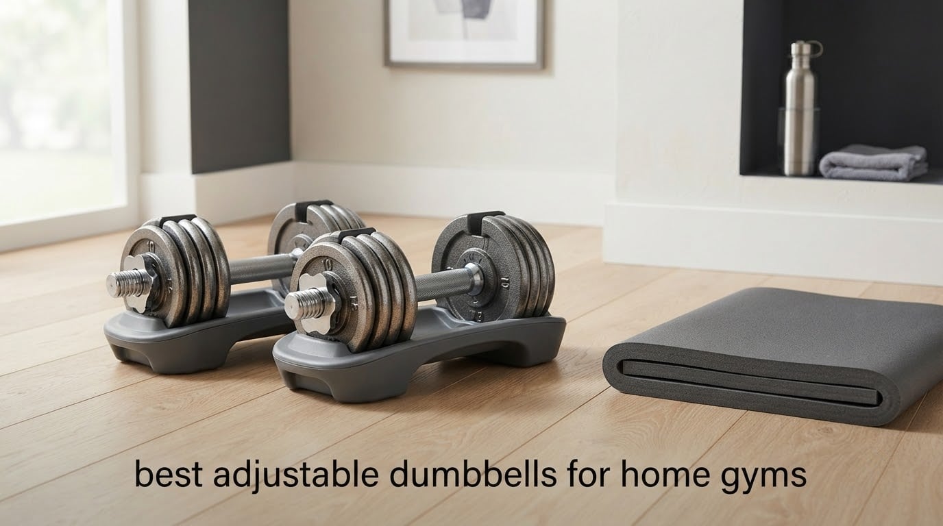 best adjustable dumbbells for home gyms