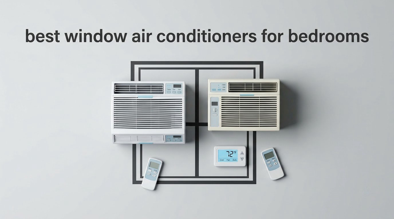 best window air conditioners for bedrooms