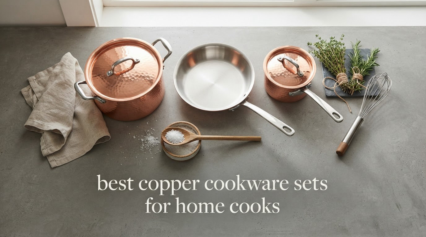 best copper cookware sets for home cooks