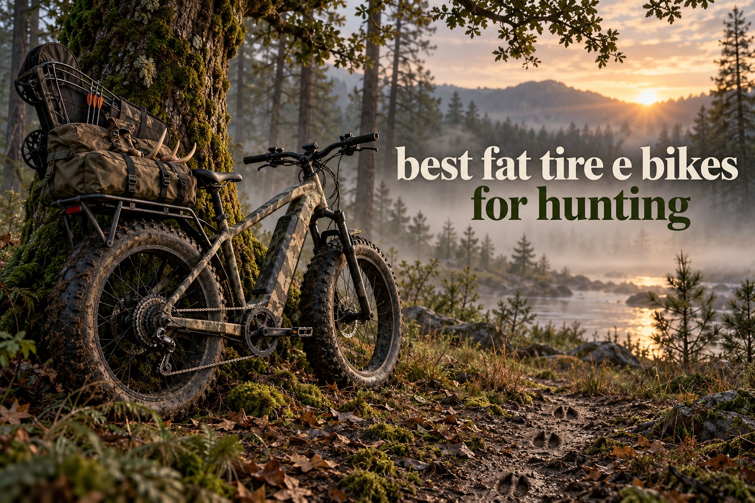 best fat tire e bikes for hunting
