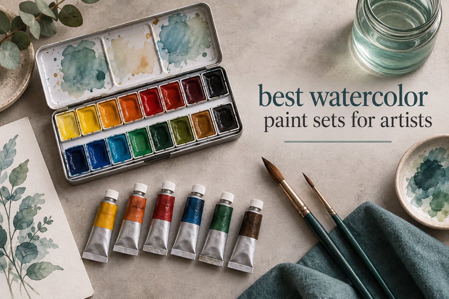 best watercolor paint sets for artists