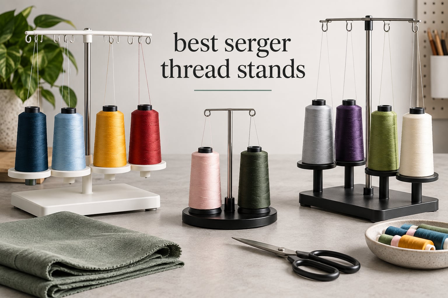 best serger thread stands
