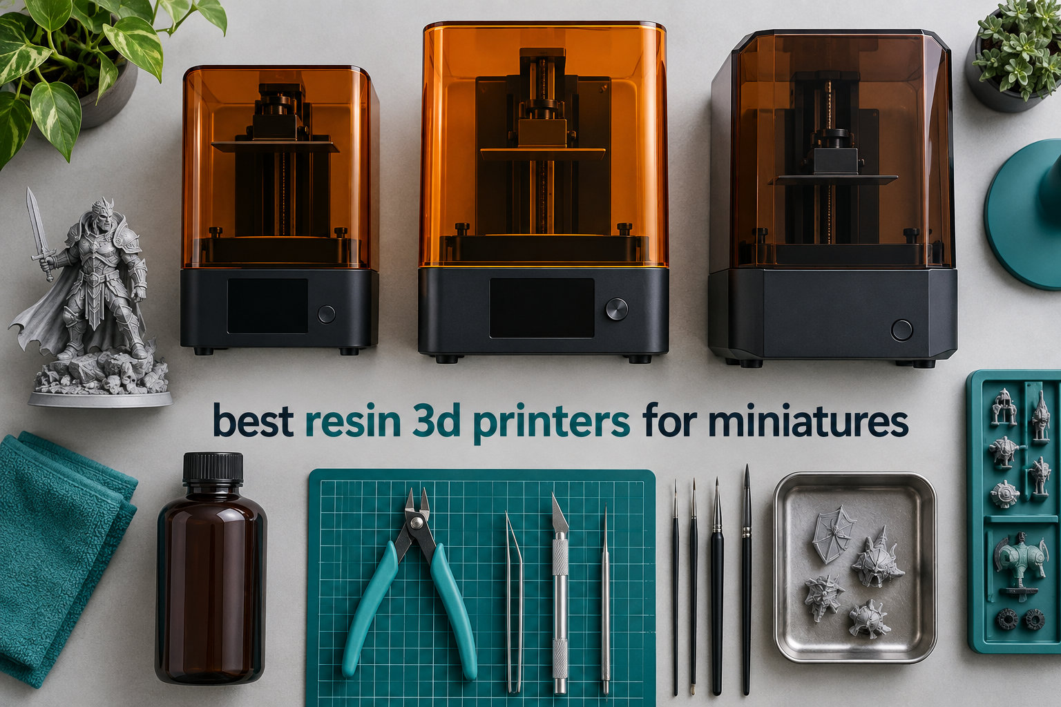 best resin 3d printers for miniatures