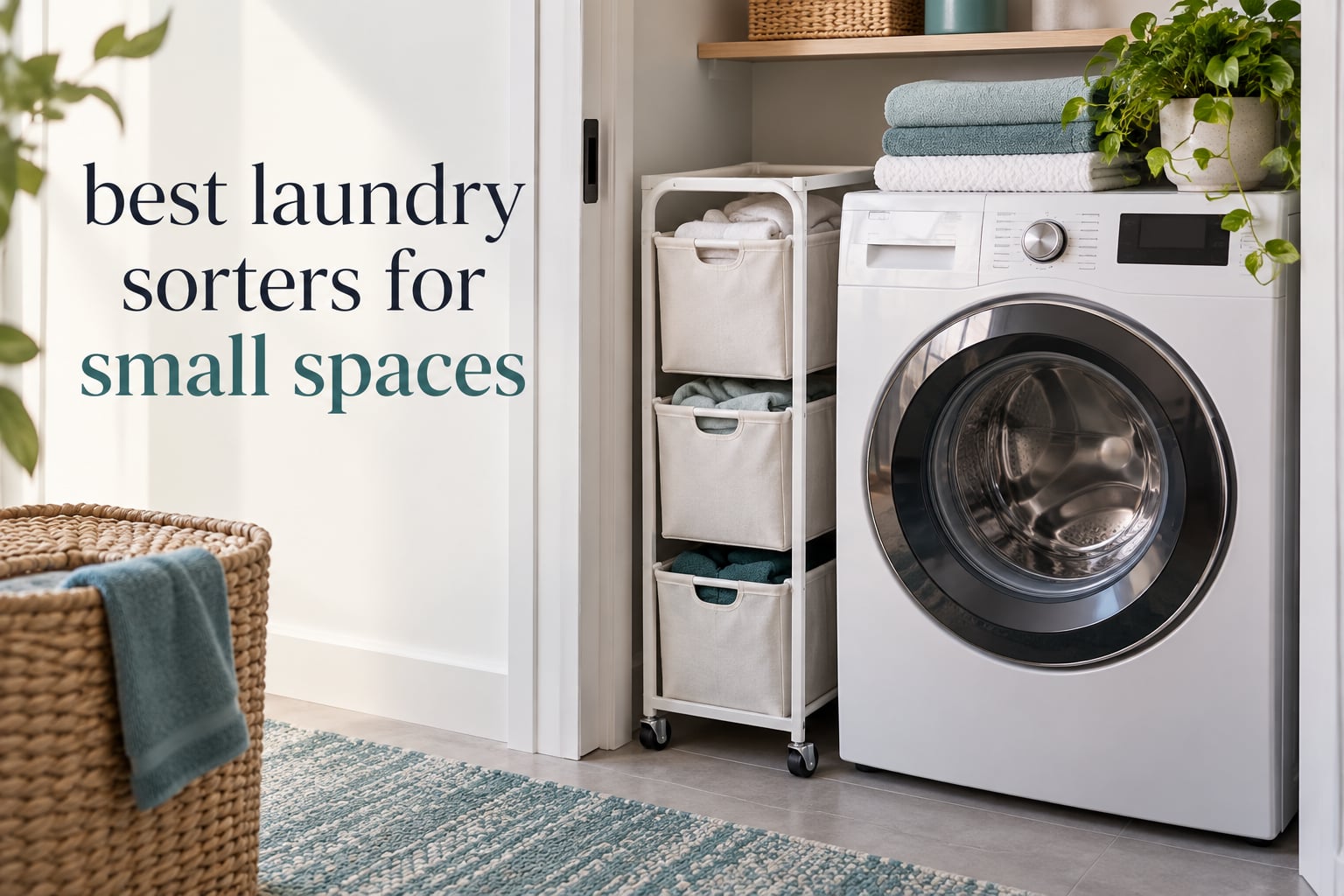 best laundry sorters for small spaces