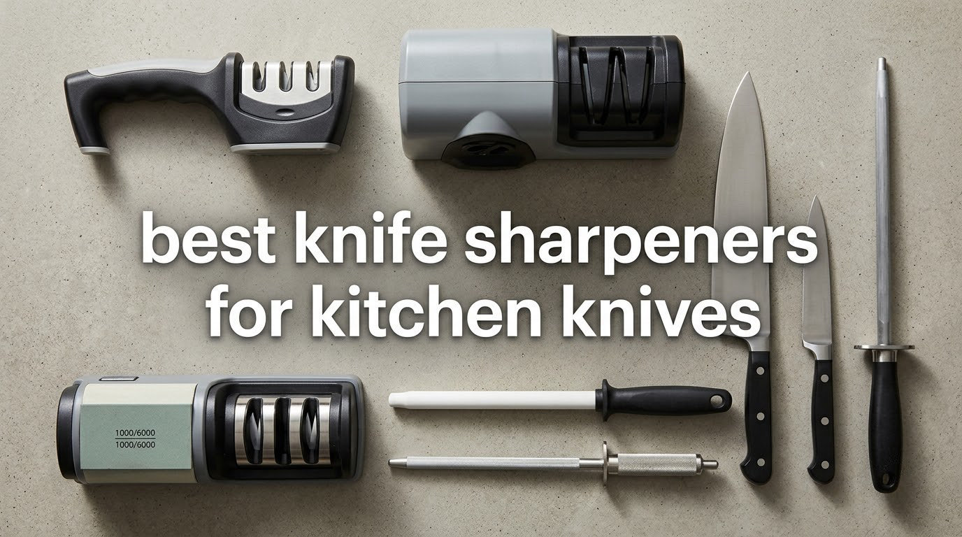 best knife sharpeners for kitchen knives