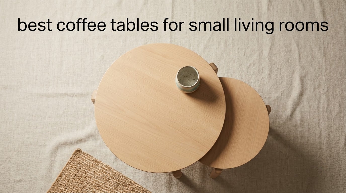 best coffee tables for small living rooms