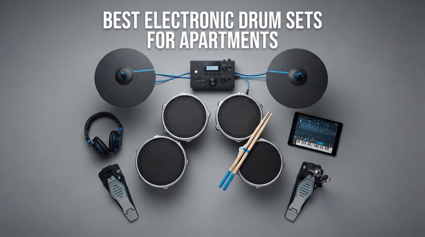 best electronic drum sets for apartments