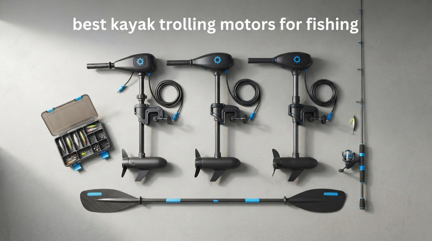 best kayak trolling motors for fishing