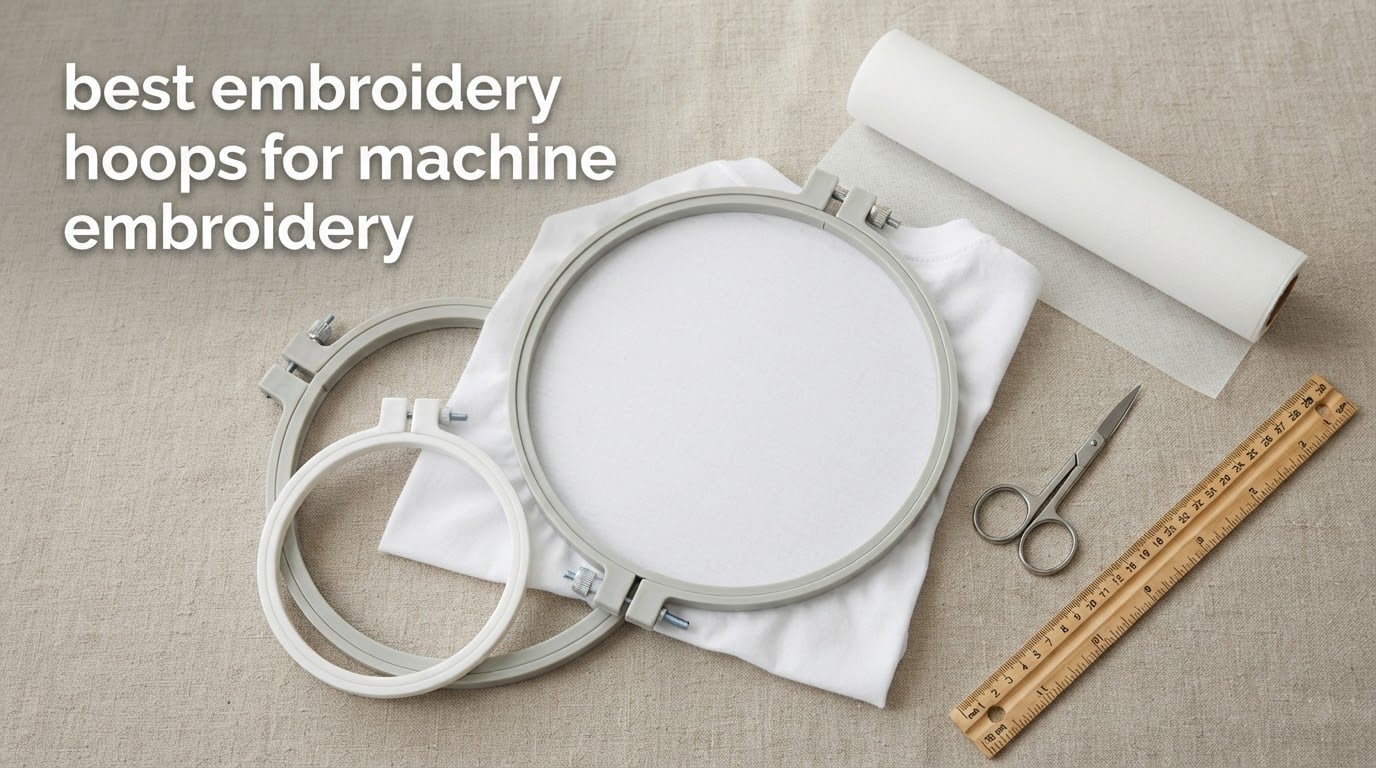 best embroidery hoops for machine embroidery