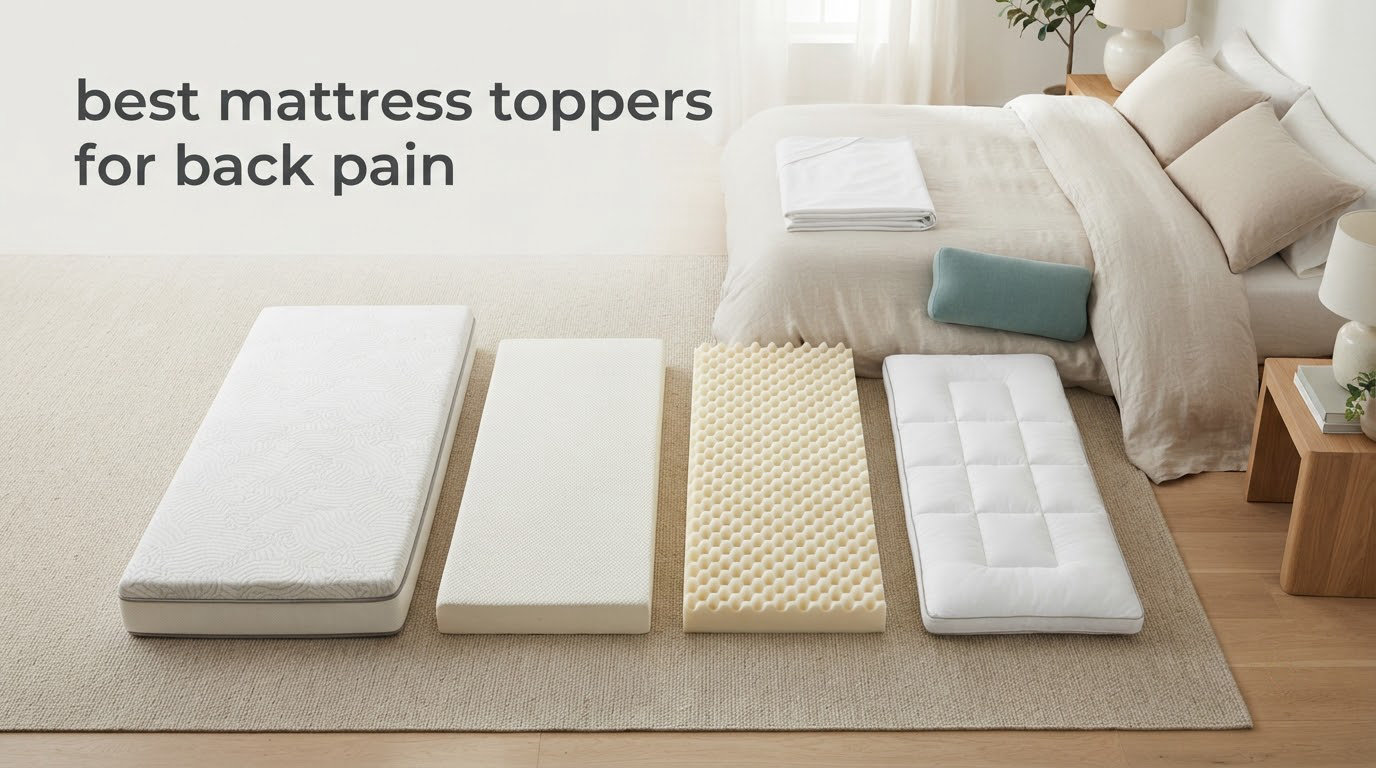 best mattress toppers for back pain