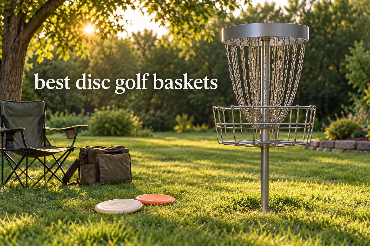 best disc golf baskets