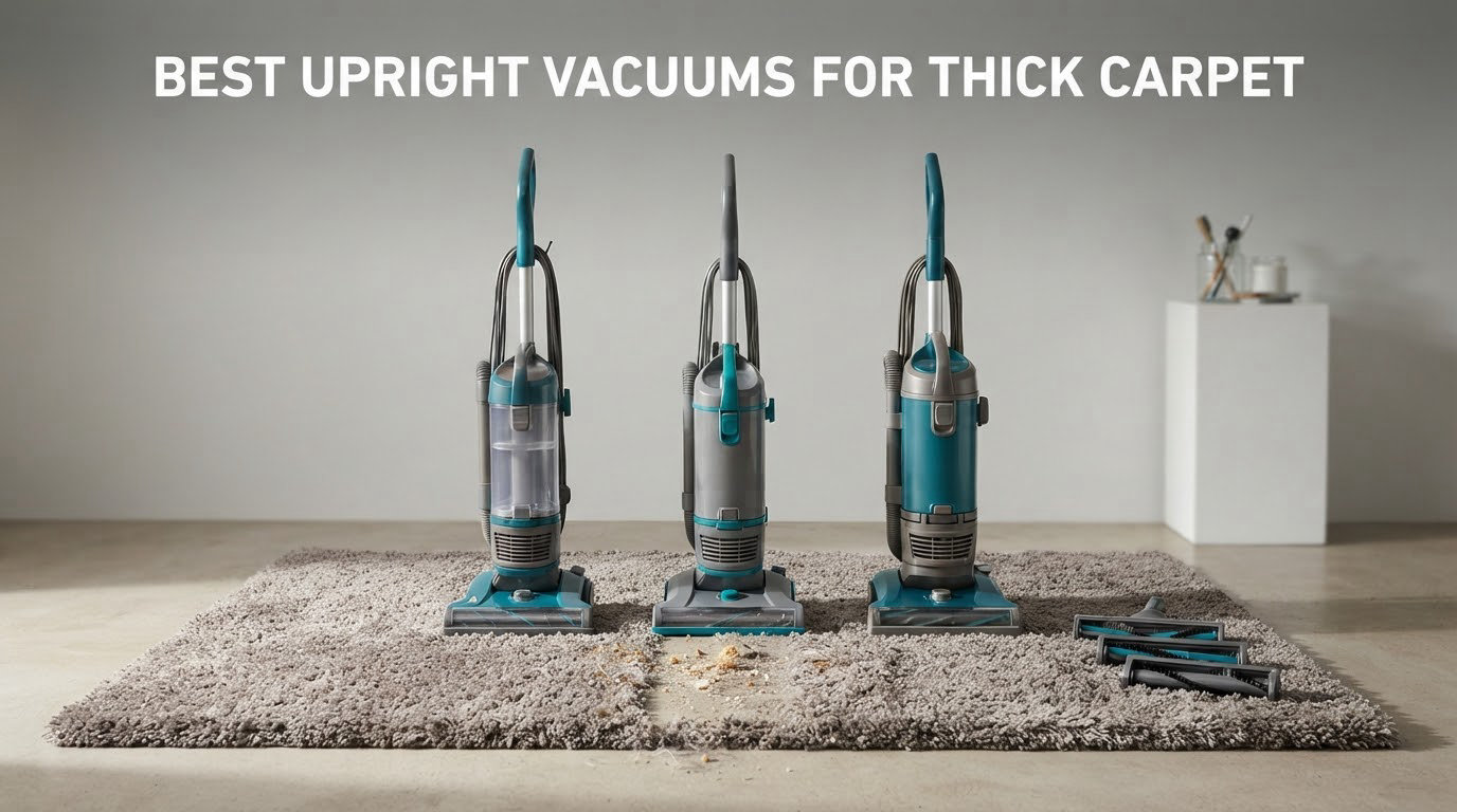 best upright vacuums for thick carpet