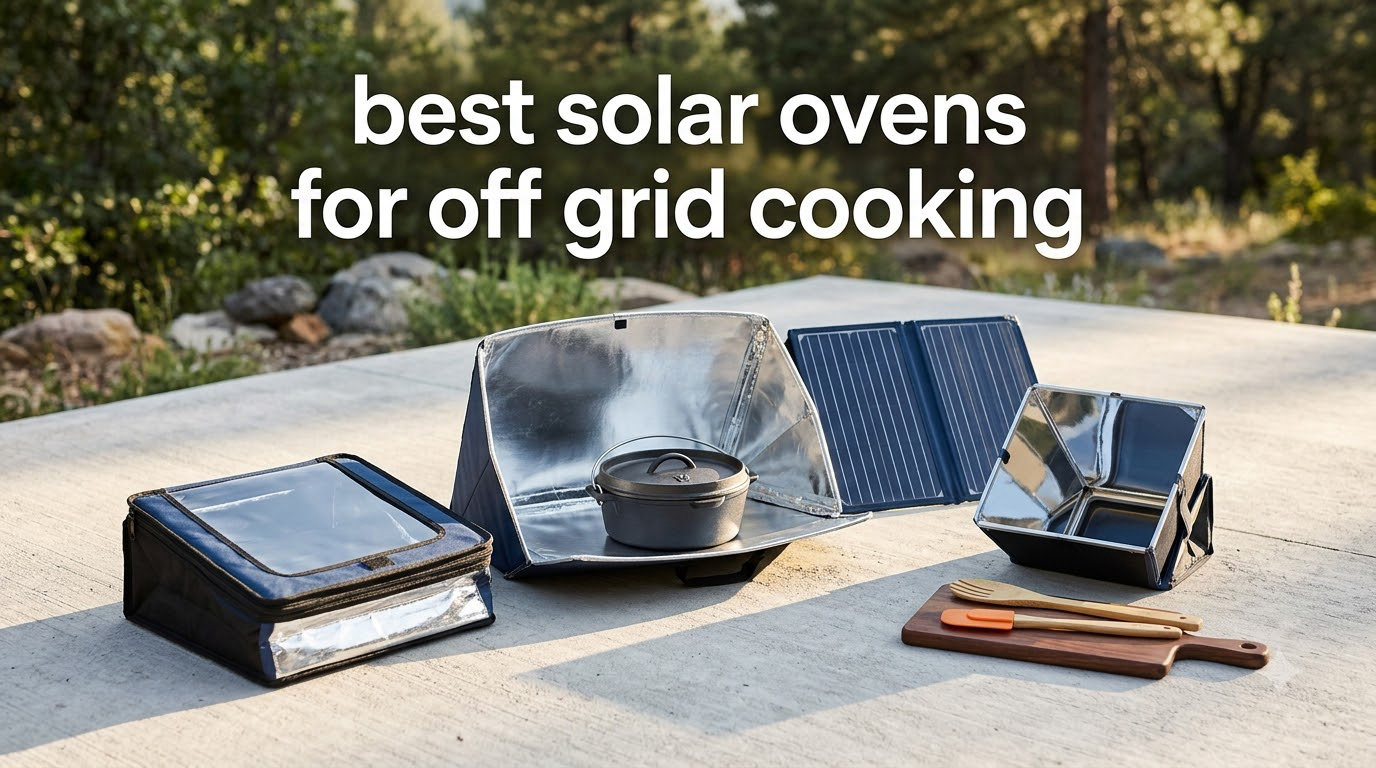 best solar ovens for off grid cooking