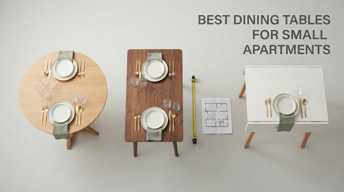 best dining tables for small apartments