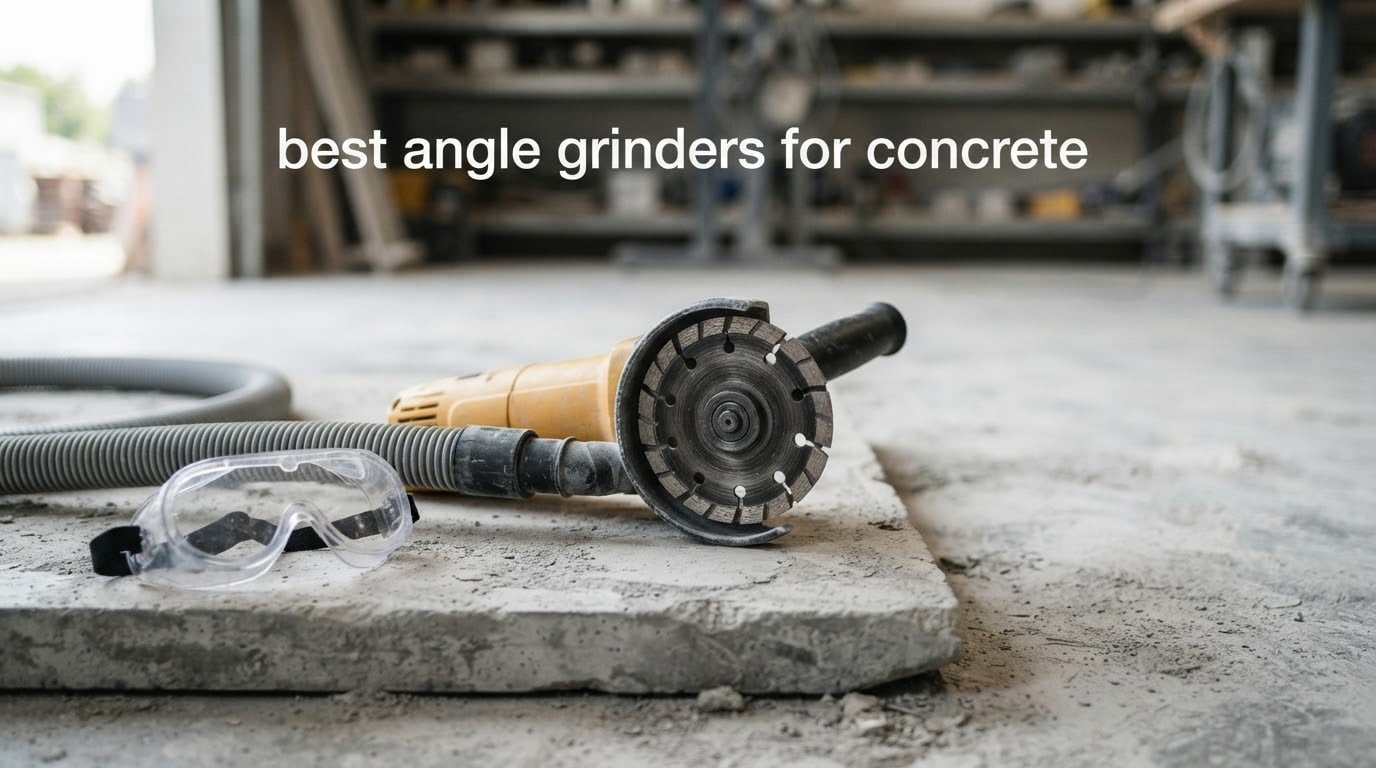 best angle grinders for concrete