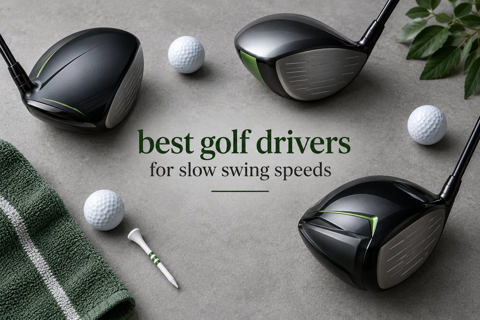 best golf drivers for slow swing speeds
