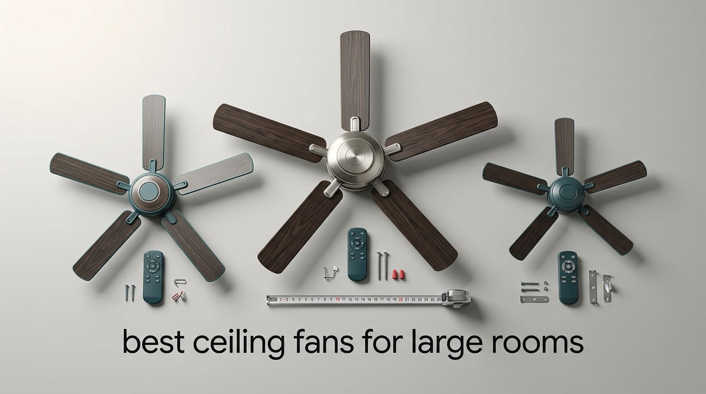 best ceiling fans for large rooms