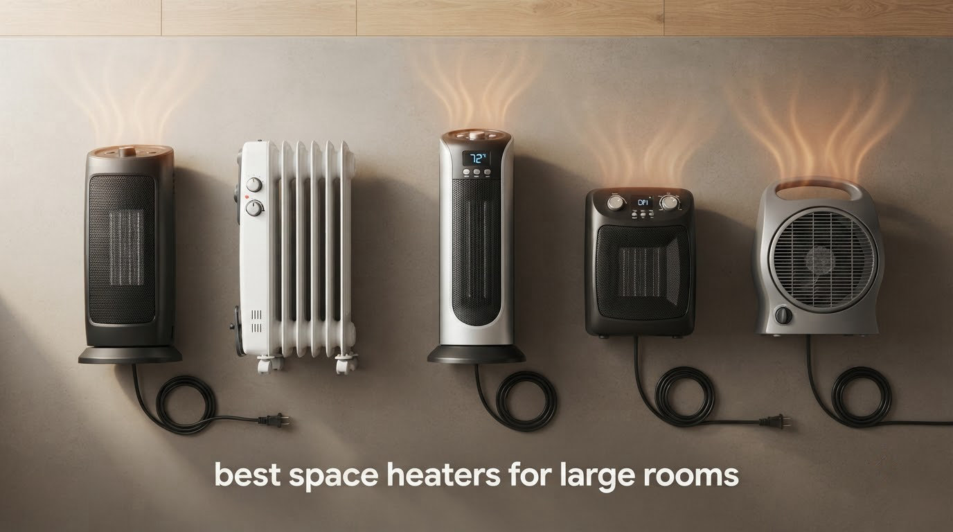 best space heaters for large rooms