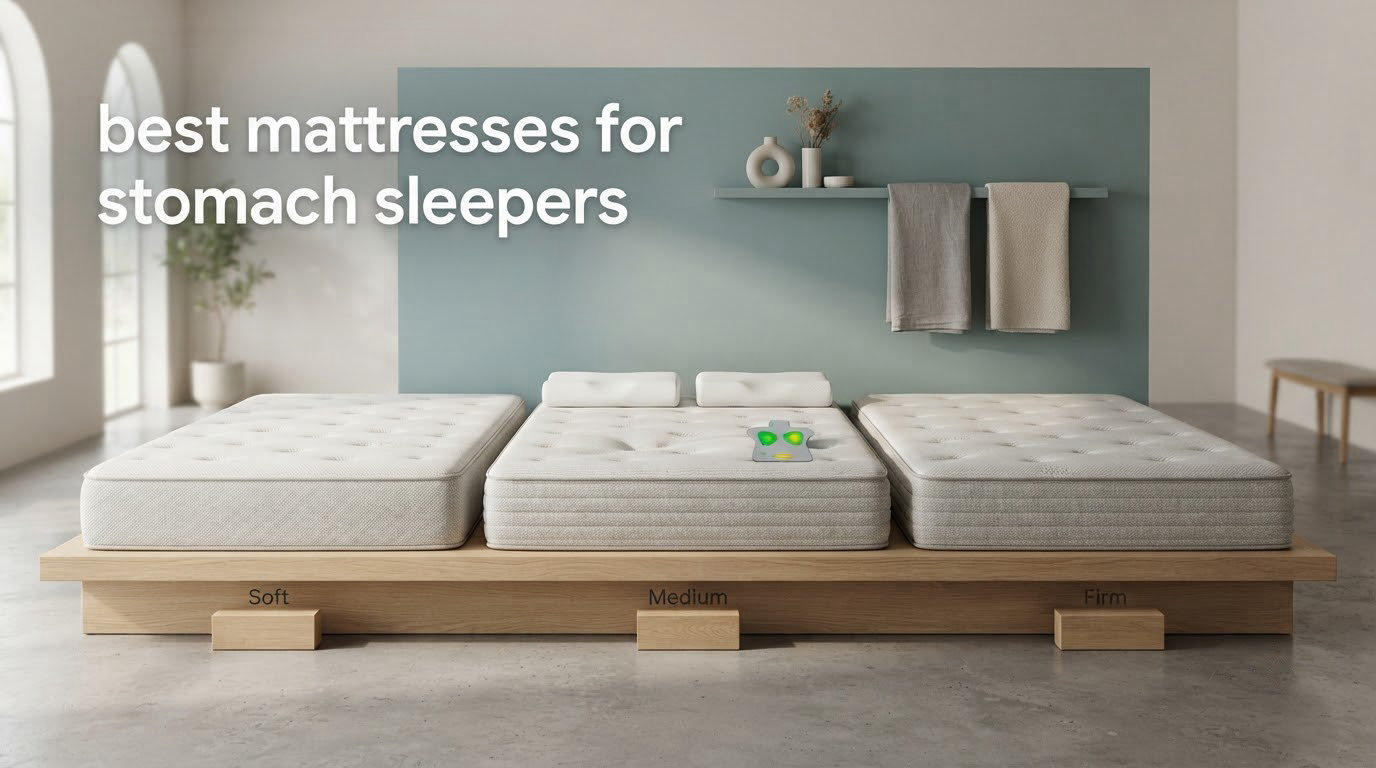 best mattresses for stomach sleepers