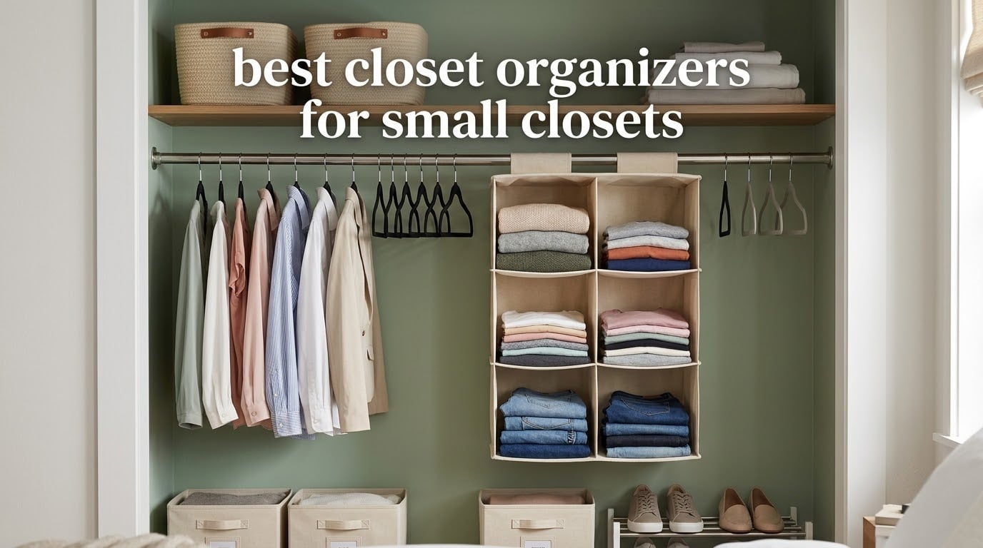 best closet organizers for small closets