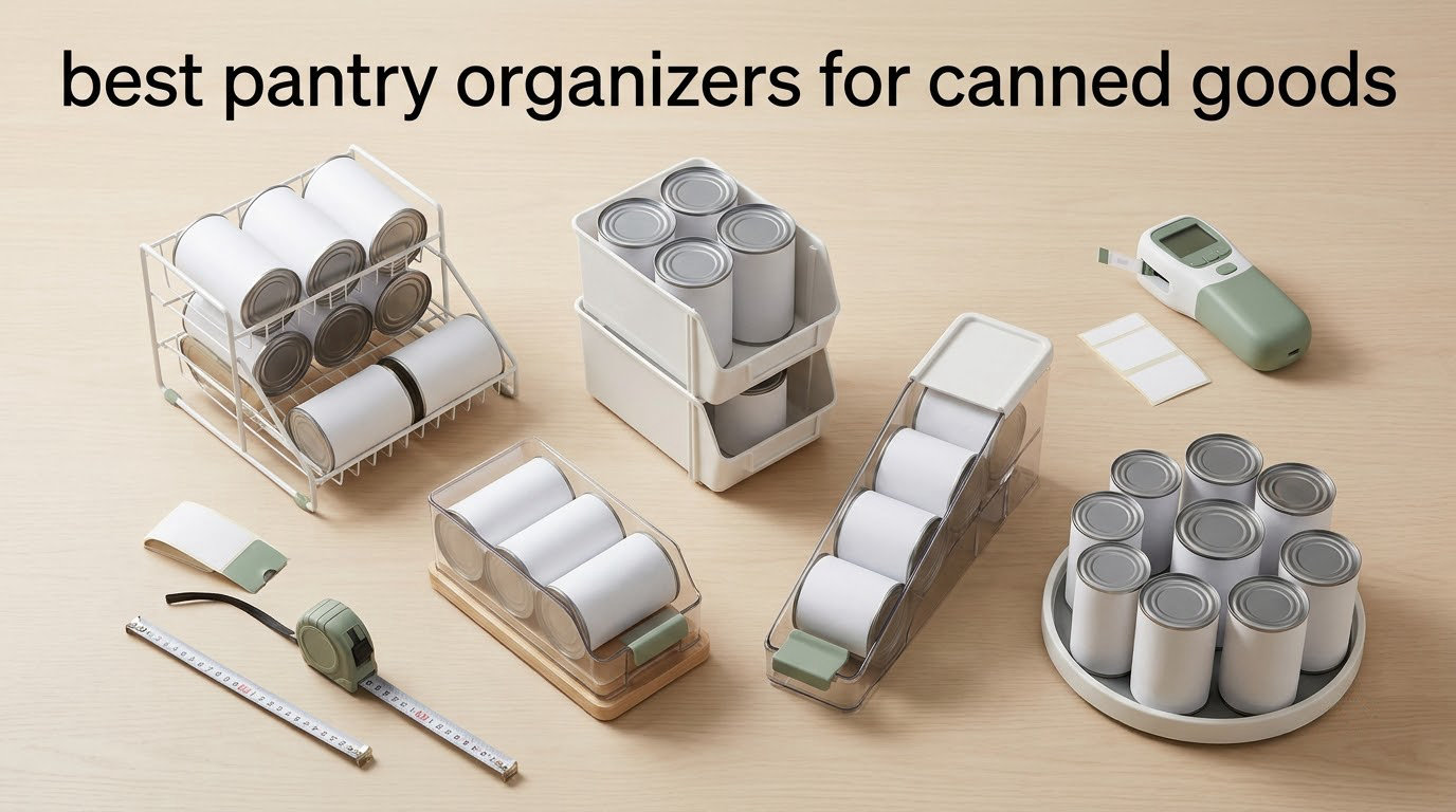 best pantry organizers for canned goods