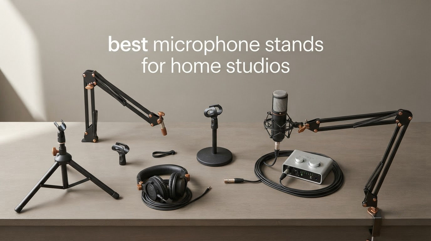 best microphone stands for home studios
