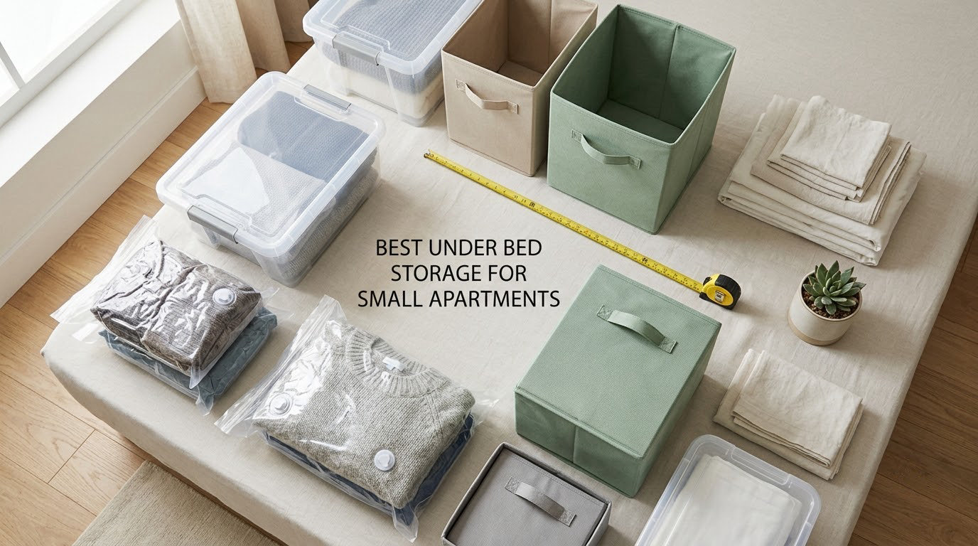 best under bed storage for small apartments