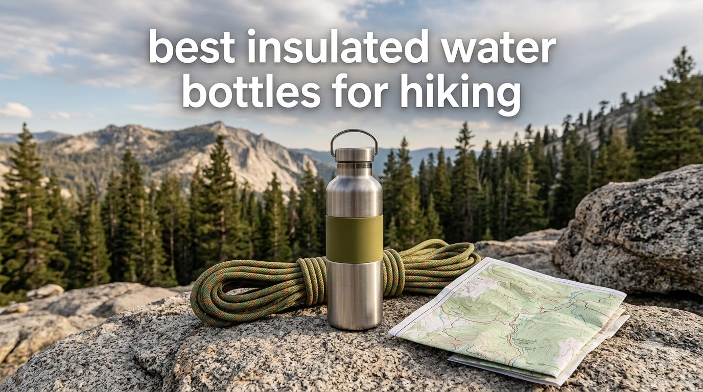best insulated water bottles for hiking