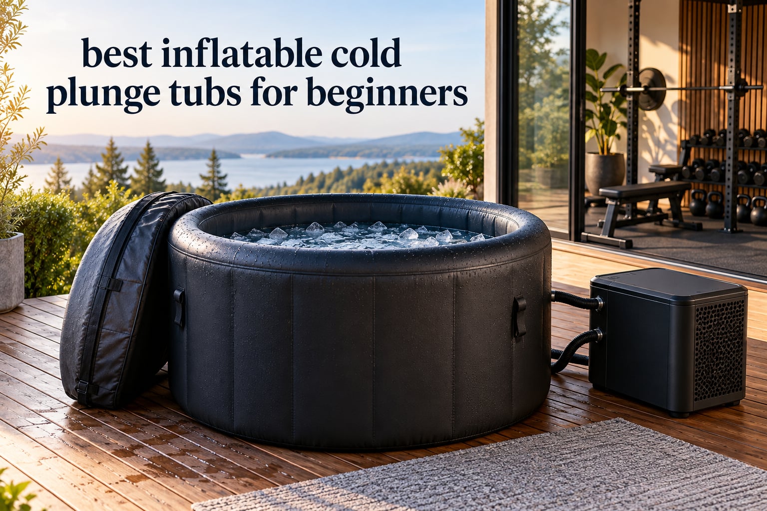 best inflatable cold plunge tubs for beginners