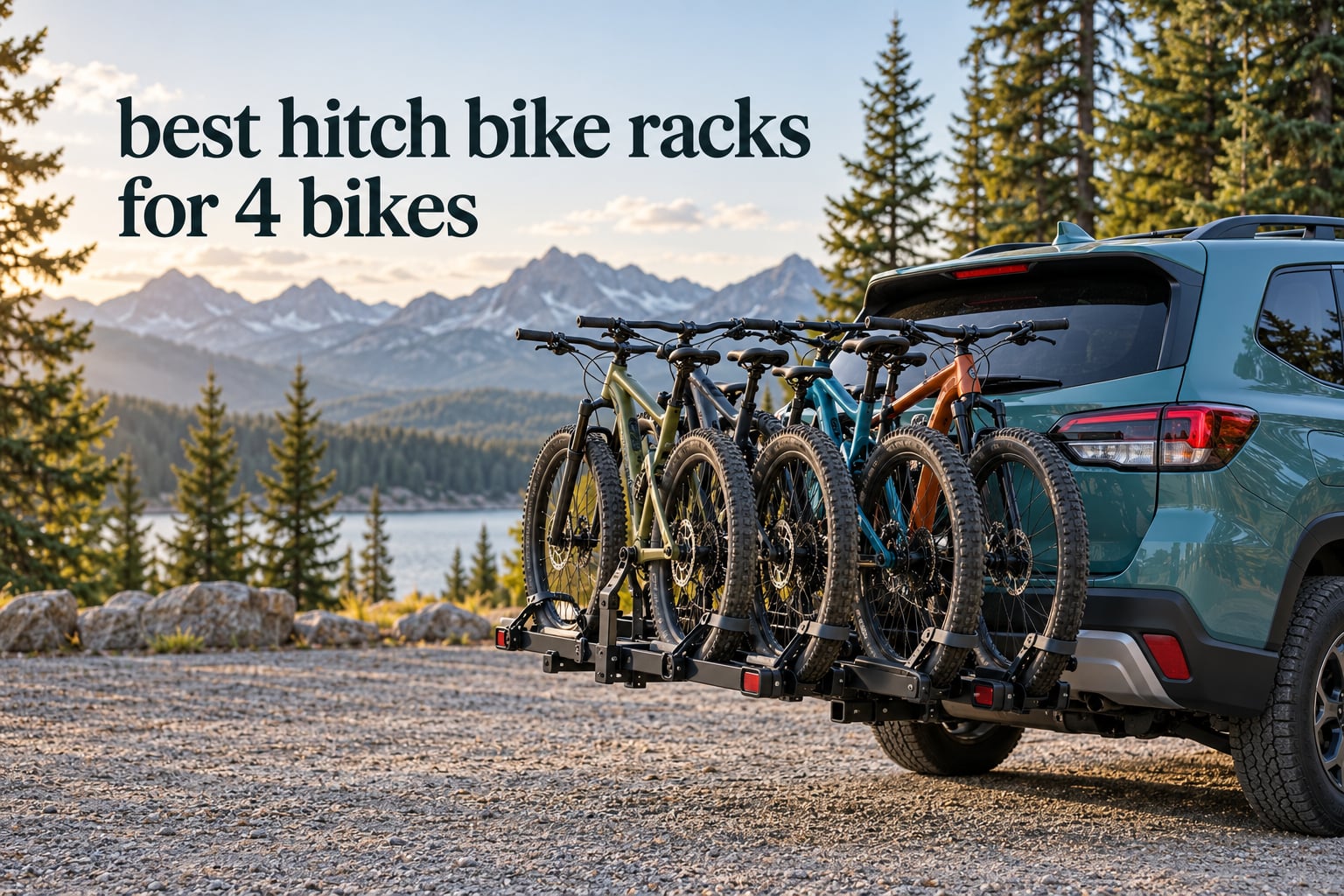 best hitch bike racks for 4 bikes
