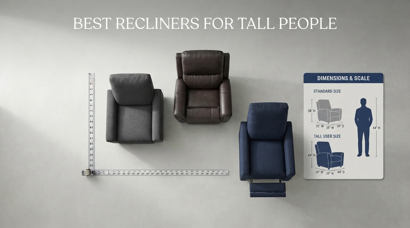 best recliners for tall people
