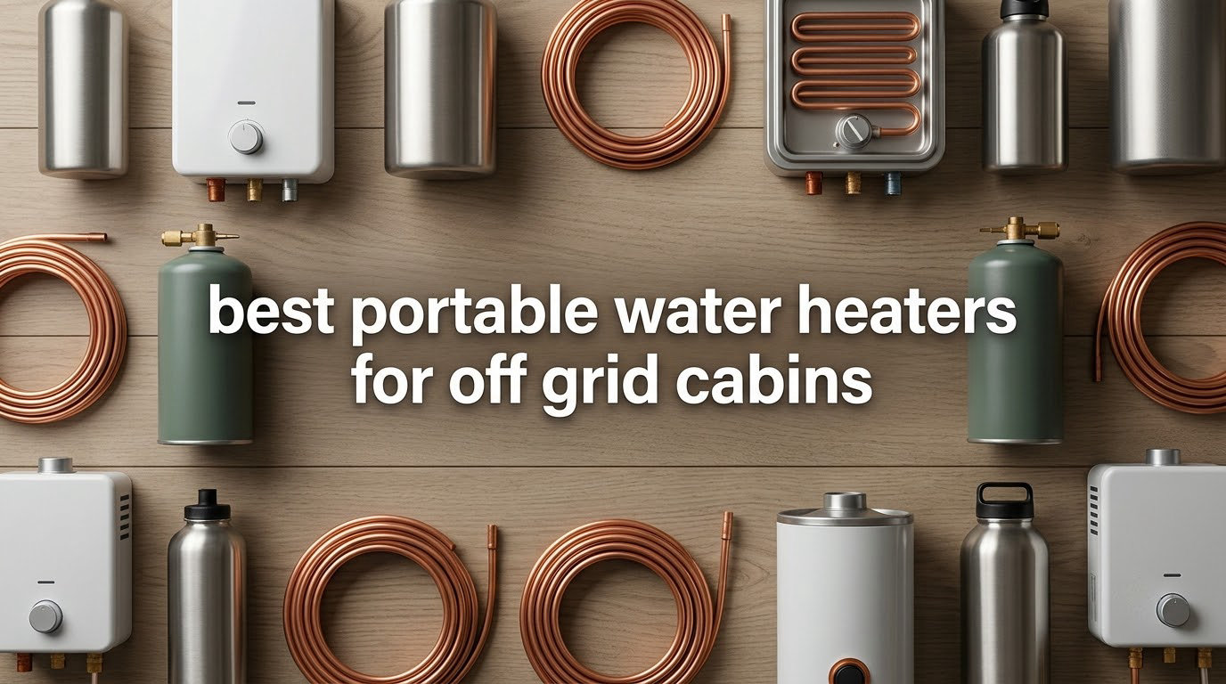 best portable water heaters for off grid cabins