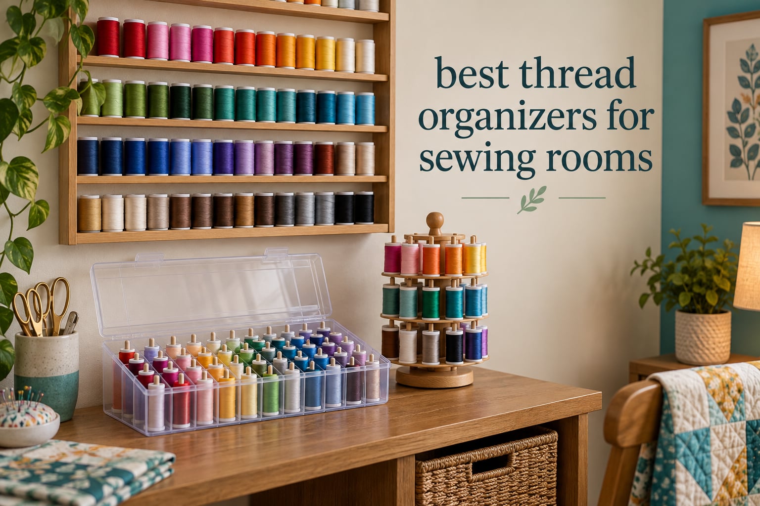 best thread organizers for sewing rooms