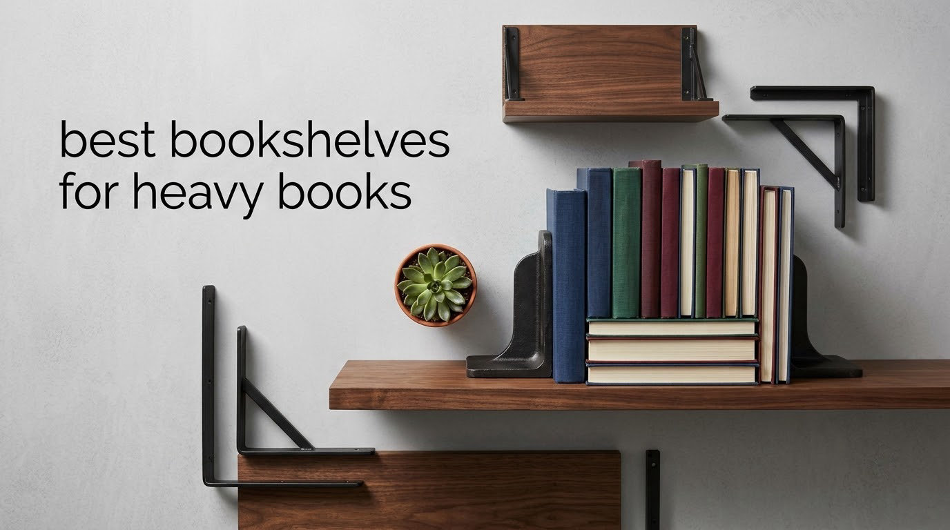 best bookshelves for heavy books