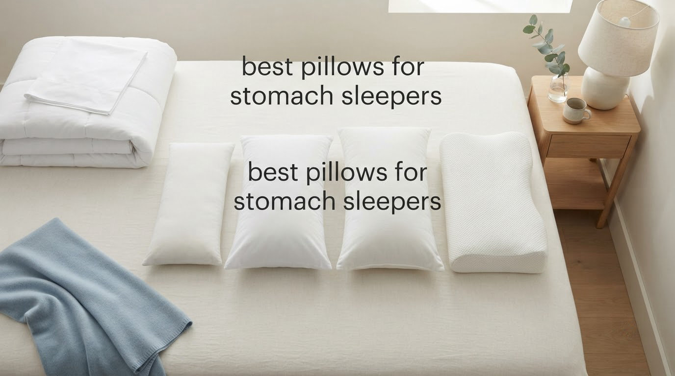 best pillows for stomach sleepers