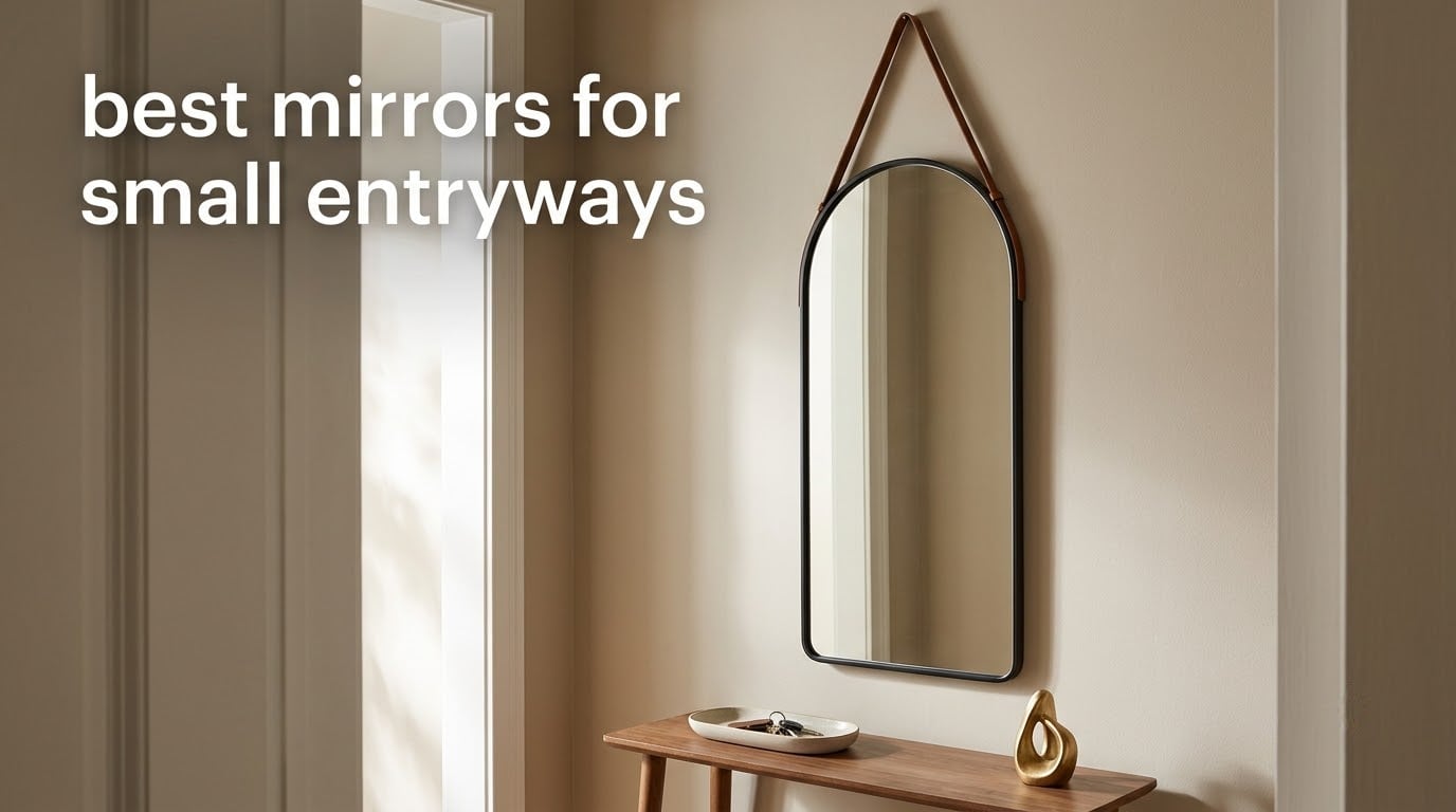 best mirrors for small entryways